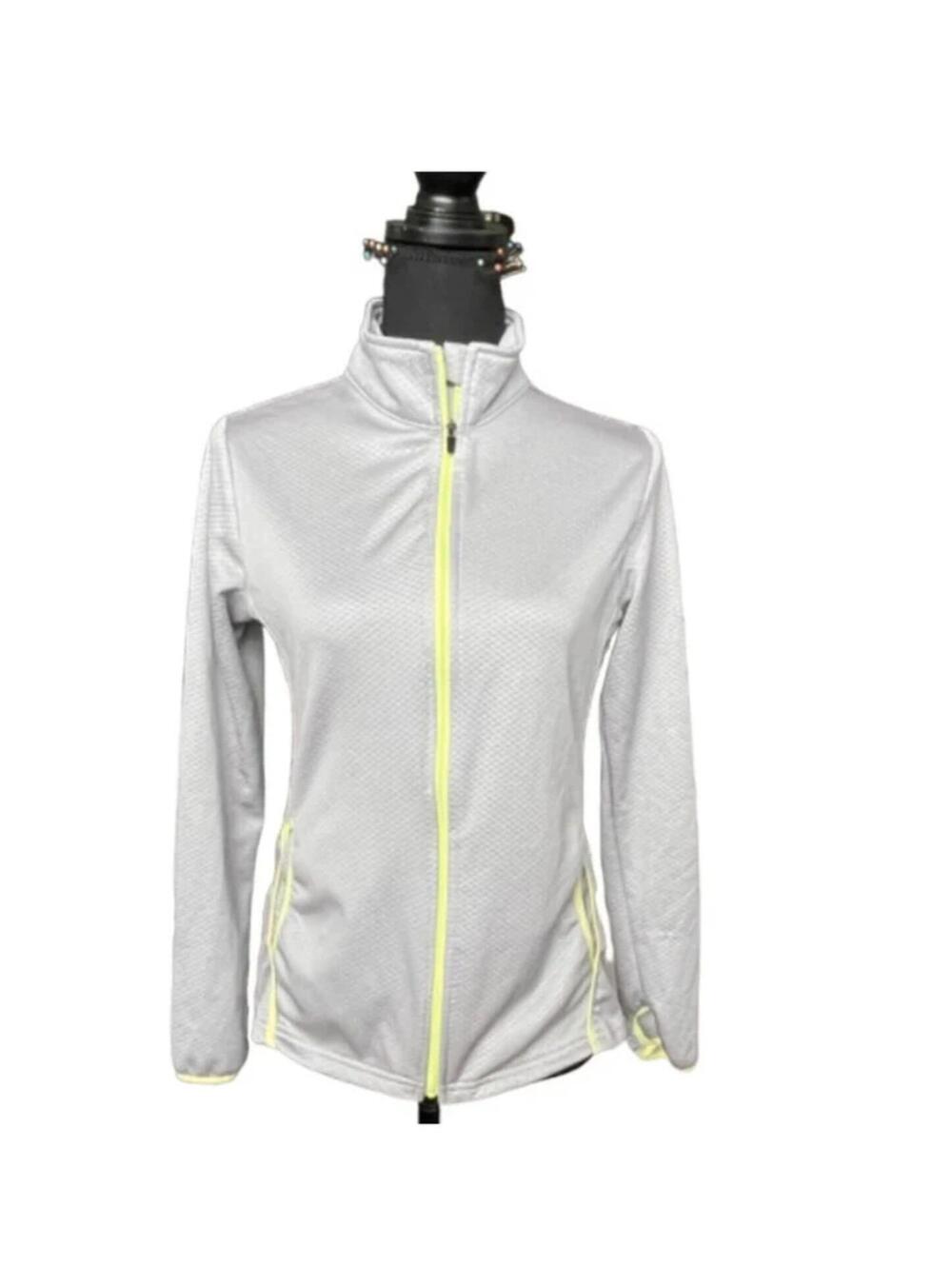 DanSkin Now athletic active ware  long sleeve zip up